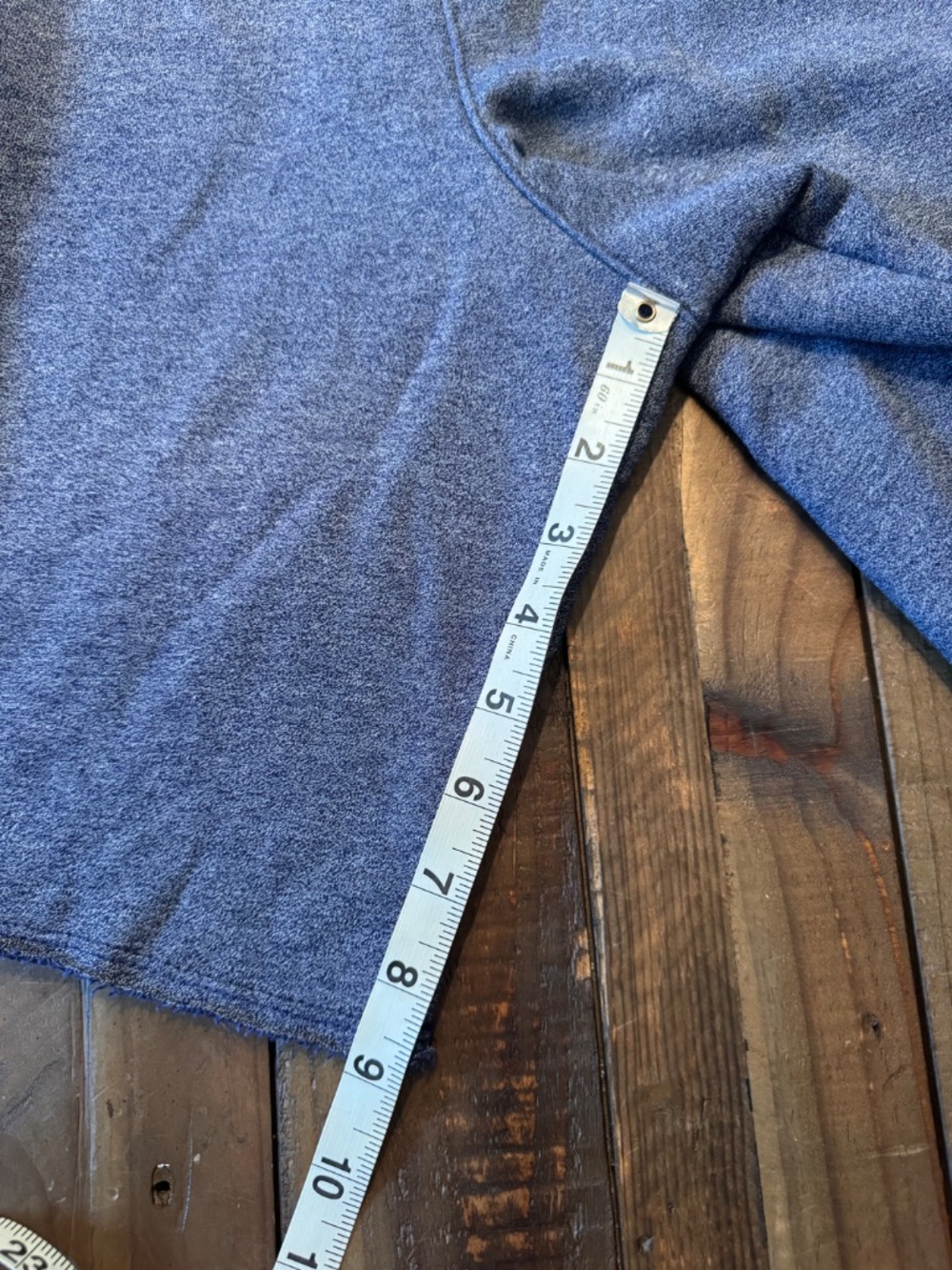 Nike French Terry Alumni Shorts. Size X-Large. Heather Blue Color - Picture 8 of 8
